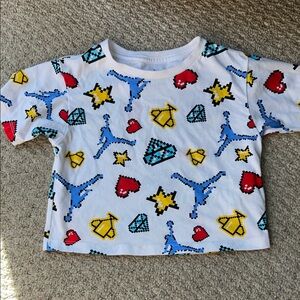 Pixel Art Basketball Kids T-Shirt